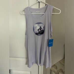 Women’s Columbia Tank Top Purple Large